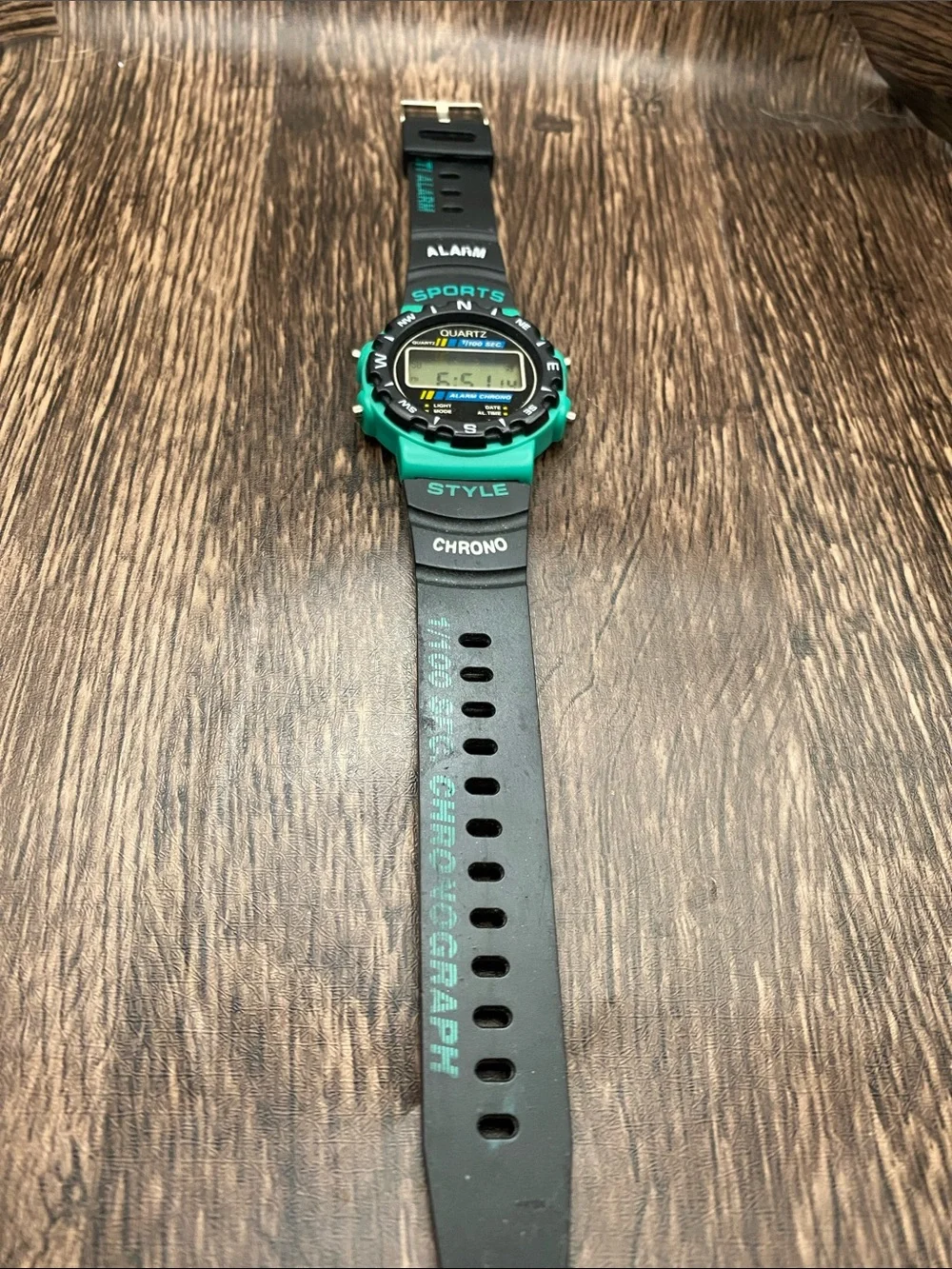 Vintage Mens Digital Sports Watch